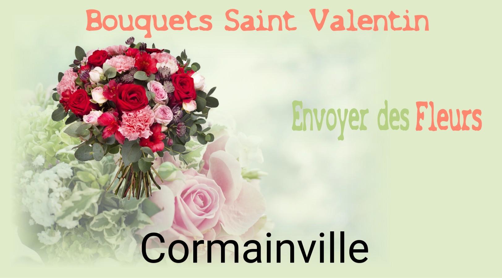 Roses de Saint-Valentin livrées à Cormainville